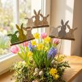 Plug decorativo coelho H37cm 8pcs | Floristik24.pt