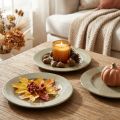 Pratos pequenos para decoração ou apresentação, 17 cm, 6 peças | Floristik24.pt