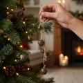 Sinos de Natal vintage, 37 cm, para pendurar, conjunto de 6 | Floristik24.pt
