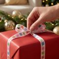 Fita de presente com fita de pacote Natal 15mm 18m | Floristik24.pt
