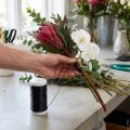 Fio decorativo esmaltado, preto, Ø0,50mm, 50m, 100g | Floristik24.pt