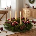 Mini bolas de vidro para Natal em Berry Ø3cm 22 un | Floristik24.pt