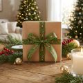 Fita de natal rena fita de natal verde 25mm 20m | Floristik24.pt