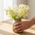 Camomila artificial em buquê para decoração natural e prática, 28 cm, 3 peças. | Floristik24.pt