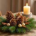Cones Maritima creme-baunilha misto 5-18cm 25 unidades | Floristik24.pt