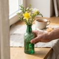 Mini vaso vaso de vidro vaso de flores verde Ø6cm Alt.17cm | Floristik24.pt