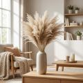 Grama seca Miscanthus 55-75cm grama de penas natural 100 un | Floristik24.pt
