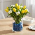 Pedras decorativas 9mm - 13mm azul escuro 2kg | Floristik24.pt