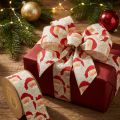Fita decorativa Papai Noel fita decorativa 60mm 10m | Floristik24.pt