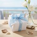 Fita para presente azul navio fita decorativa marítima 25mm 20m | Floristik24.pt