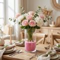 Areia colorida 0,1 mm - 0,5 mm rosa 2 kg | Floristik24.pt