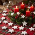 Estrelas decorativas glitter branco decoração polvilhada Natal 4/5cm 36 un | Floristik24.pt