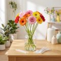 Tubo termorretrátil Gerbera de 17 mm - Proteção e suporte para gerberas, conjunto com 1000 peças | Floristik24.pt