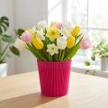Punhos plissados Cerise 12,5cm 100 peças | Floristik24.pt