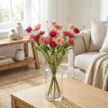 Rhodanthe Rosa - Buquê de Flores Artificiais de Seda Rosa, 46cm | Floristik24.pt