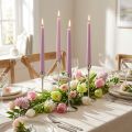 Velas cónicas Velas Wenzel lilás 250/23mm 12 un | Floristik24.pt