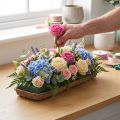 Base Oasis Biolit para 2 placas de espuma floral 48×13×2cm 7 un | Floristik24.pt