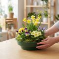 Tigela júnior 12cm verde 25 unidades | Floristik24.pt
