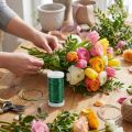 Arame decorativo para artesanato e arranjos de mesa. | Floristik24.pt