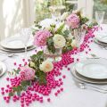 Contas decorativas rosa, Ø8mm, 250 peças | Floristik24.pt