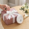 Fita de veludo, fita para presentes, fita decorativa, veludo branco, 20 mm de largura, 10 m de comprimento | Floristik24.pt