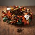 Pinhas de amieiro naturais, soltas, para decoração, 3cm, 300g, marrom natural. | Floristik24.pt