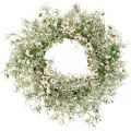 Floristik24 Guirlanda primavera flor de cerejeira guirlanda gypsophila artificial Ø50cm