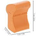 Pés para vasos de flores, espaçadores para vasos de flores, 7 cm, 3 peças | Floristik24.pt