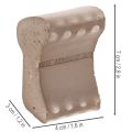 Suporte para vaso de flores, elevador prático, acessório para vasos em varandas e terraços, 7 cm, 3 peças | Floristik24.pt