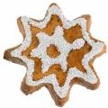 Floristik24 Scatter decoração biscoitos estrela 24uds