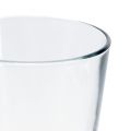 Floristik24 Vaso de vidro cônico Ø8,5cm A14,5cm