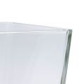 Floristik24 Cubos de vidro transparentes 12 cm x 12 cm x 12 cm 6 unidades