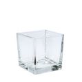 Floristik24 Cubos de vidro transparentes 8 cm x 8 cm x 8 cm 6 unidades