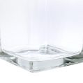 Floristik24 Cubos de vidro transparentes 8 cm x 8 cm x 8 cm 6 unidades
