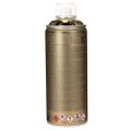 Tinta spray decorativa com efeito cromado dourado, Montana Cans 400ml | Floristik24.pt
