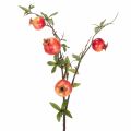 Floristik24 Ramo artificial de romã para decoração de mesa, 68 cm