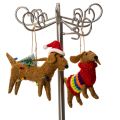 Enfeite decorativo de cachorro