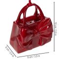Bolsa decorativa com laço para pendurar, 10 cm | Floristik24.pt