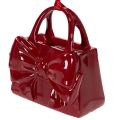 Bolsa decorativa com laço para