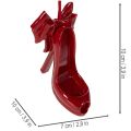 Sapatinho decorativo para pendurar com laço, 10 cm | Floristik24.pt