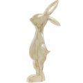 Floristik24 Figura de decoração, coelho, decoração de primavera, Páscoa, decoração de madeira 30,5 cm
