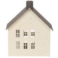 Luminária de metal decorativa em formato de casa, 16 cm | Floristik24.pt