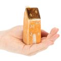 Casa decorativa em miniatura de cerâmica para peitoril de janela, 10 cm, 3 peças | Floristik24.pt