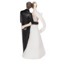 Estatueta de casamento com noivos, 10,5 cm | Floristik24.pt