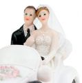 Floristik24 Figura de casamento casal nupcial em conversível de 15 cm