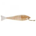 Floristik24 Pingente de peixe marinho decoração de madeira madeira 49cm