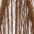 Floristik24 Decoração de árvore de abeto em madeira decoração em madeira ramos naturais videiras 27,5x10x60cm
