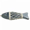 Floristik24 Peixe deco de madeira, peixe deco para pendurar 16,5 cm