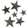 Floristik24 Estrela de madeira para espalhar cinza 2,7-5cm 72pcs