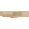 Floristik24 Bandeja de madeira bandeja decorativa madeira quadrada natural 25×25×3,5cm